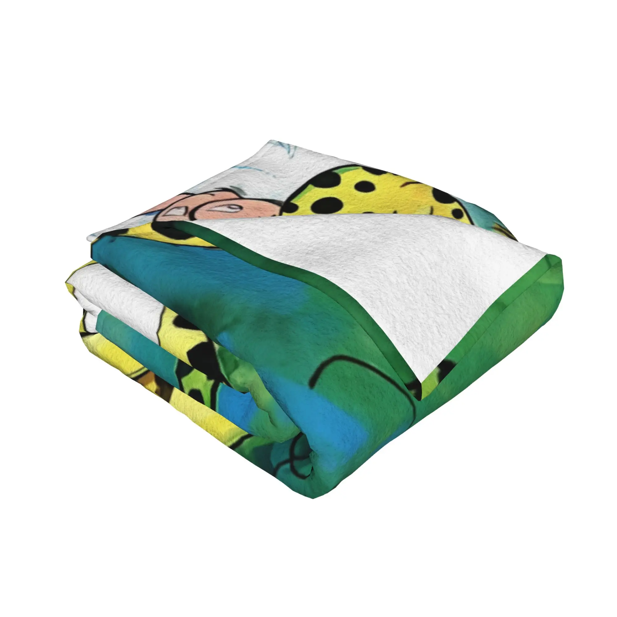 1PC home Cutecore Marsupilami With Family Sleeping Marsupilami Blanket Super Cosy Plush Home Living Room Sofa halloween