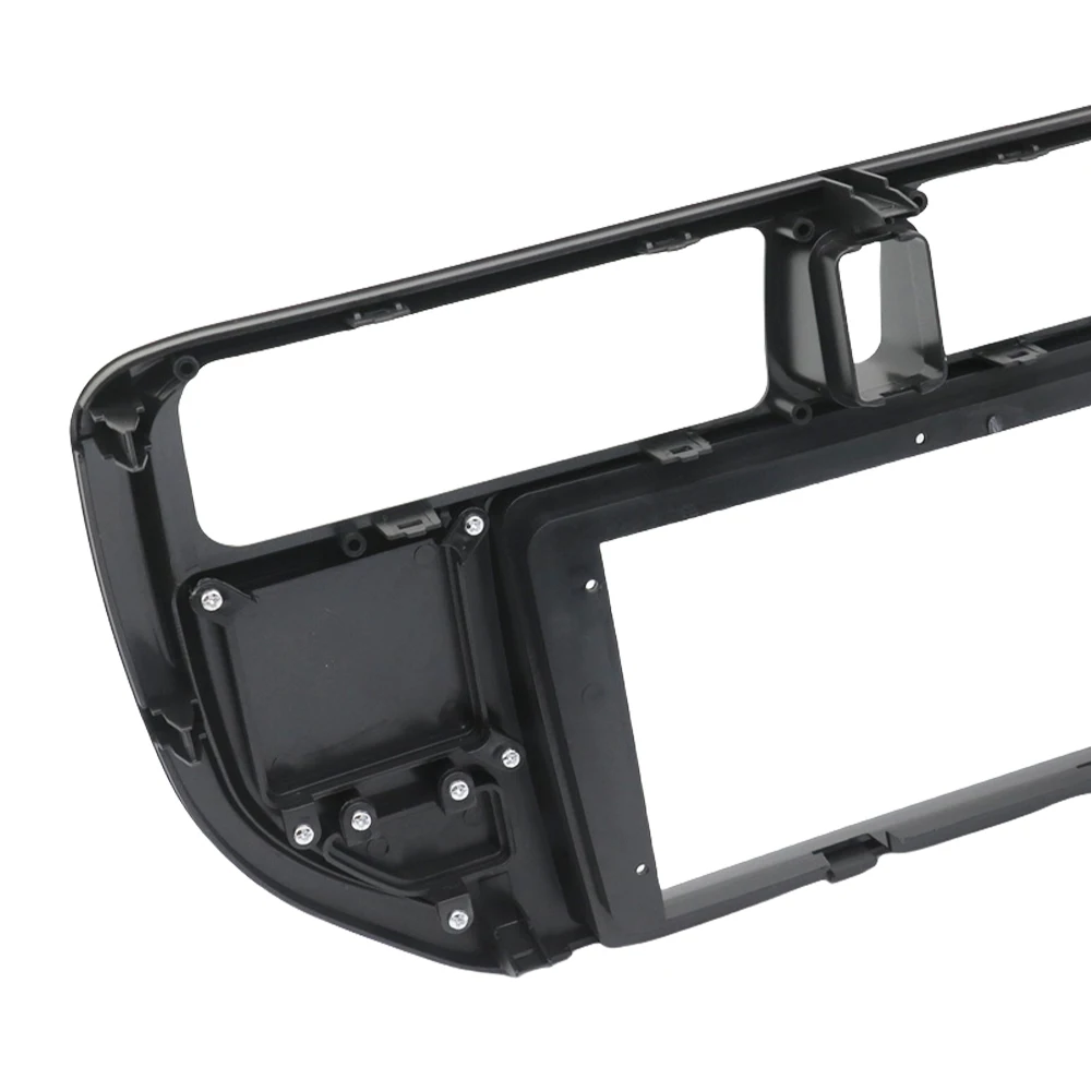 Car 2 Din Audio Radio Fascia Frame For KIA RIO 2012 9 Inch Big Screen Stereo Dash Fitting Panel Trim Kit WITH SRS HOLE