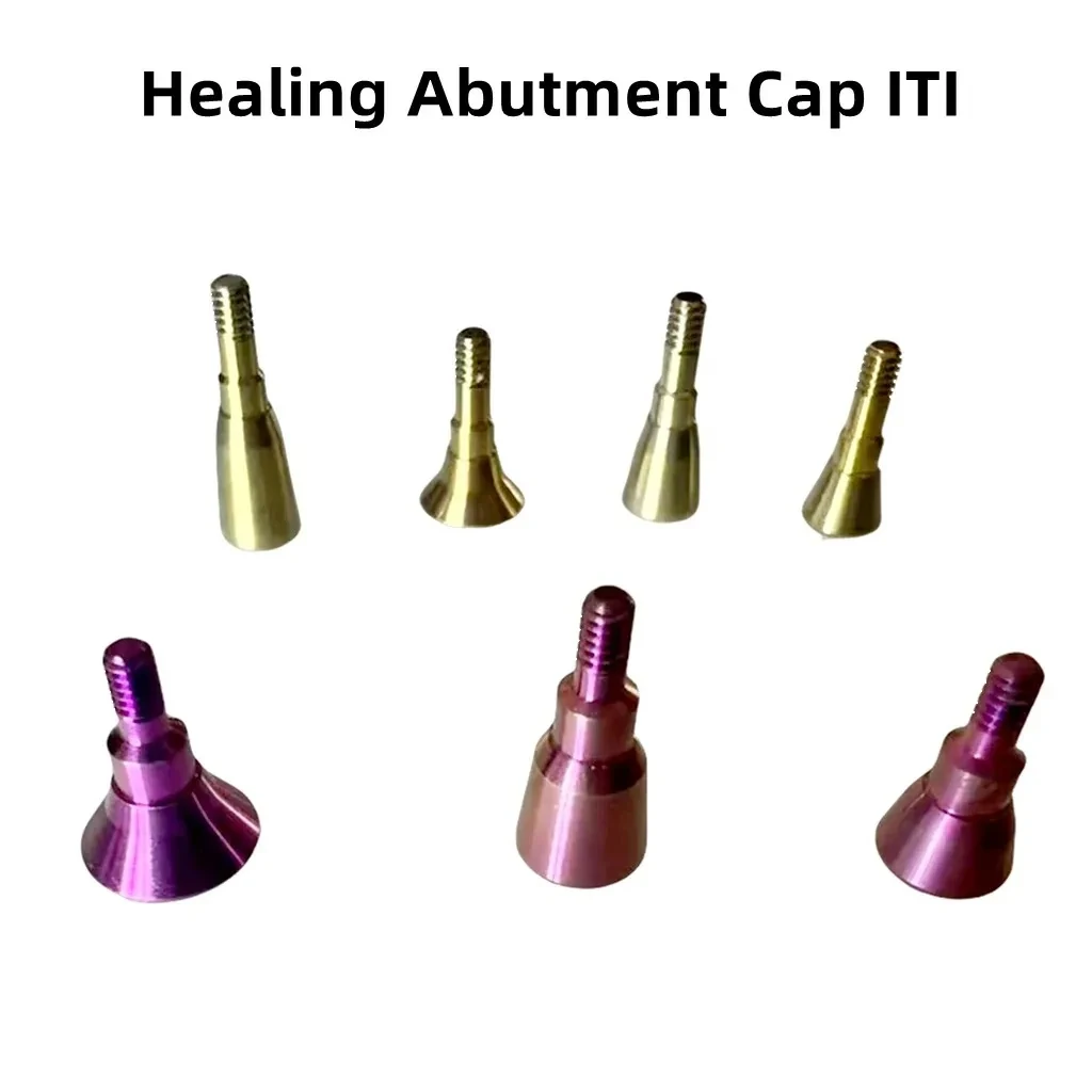 I PC Dental Healing Abutment Cap NC 3.6/4.8 RC 4.5/5/6.0 Screw Fit Straumann ITI Abutment Cap Closure Screw Analog