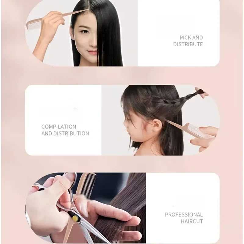 One foldable comb, a travel-sized portable comb, 360° foldable and portable design, essential for both home use and trave