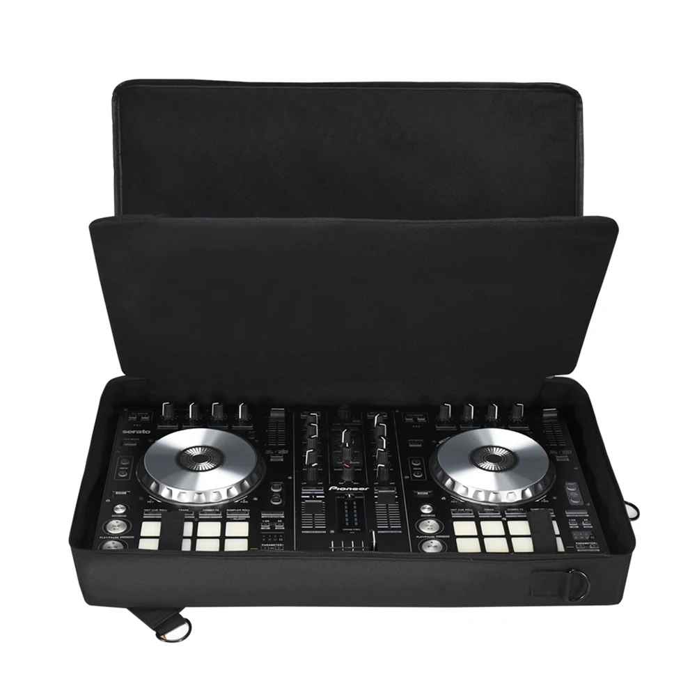 Portable DJ Controller Carrying Case Shoulder Bag Backpack Dustproof Turntable Protective Case for Pioneer DDJ-SR2 DJ Controller