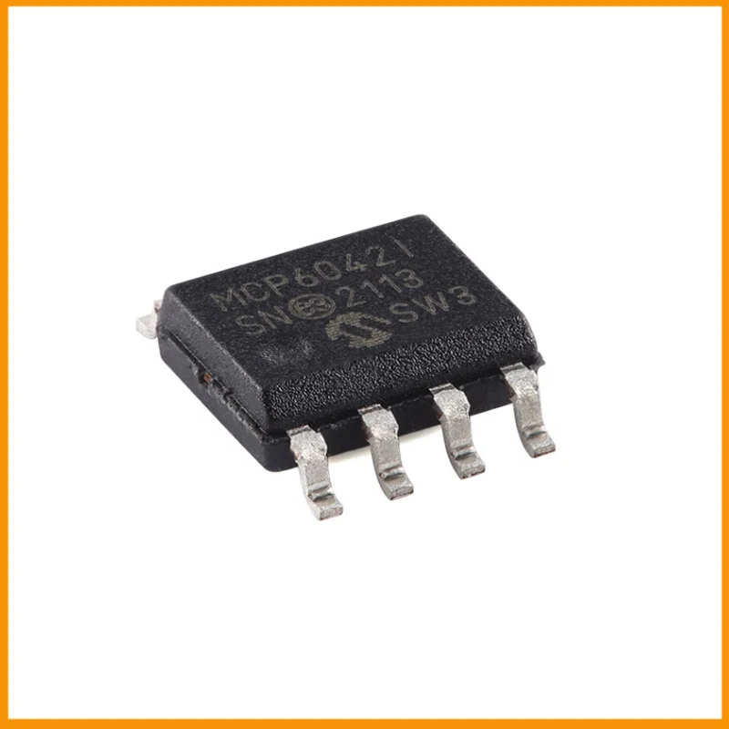 10Pcs/Lot  New Original  MCP6042T-I/SN  MCP6042 General Purpose Amplifier 2 Circuit Rail-to-Rail 8-SOIC