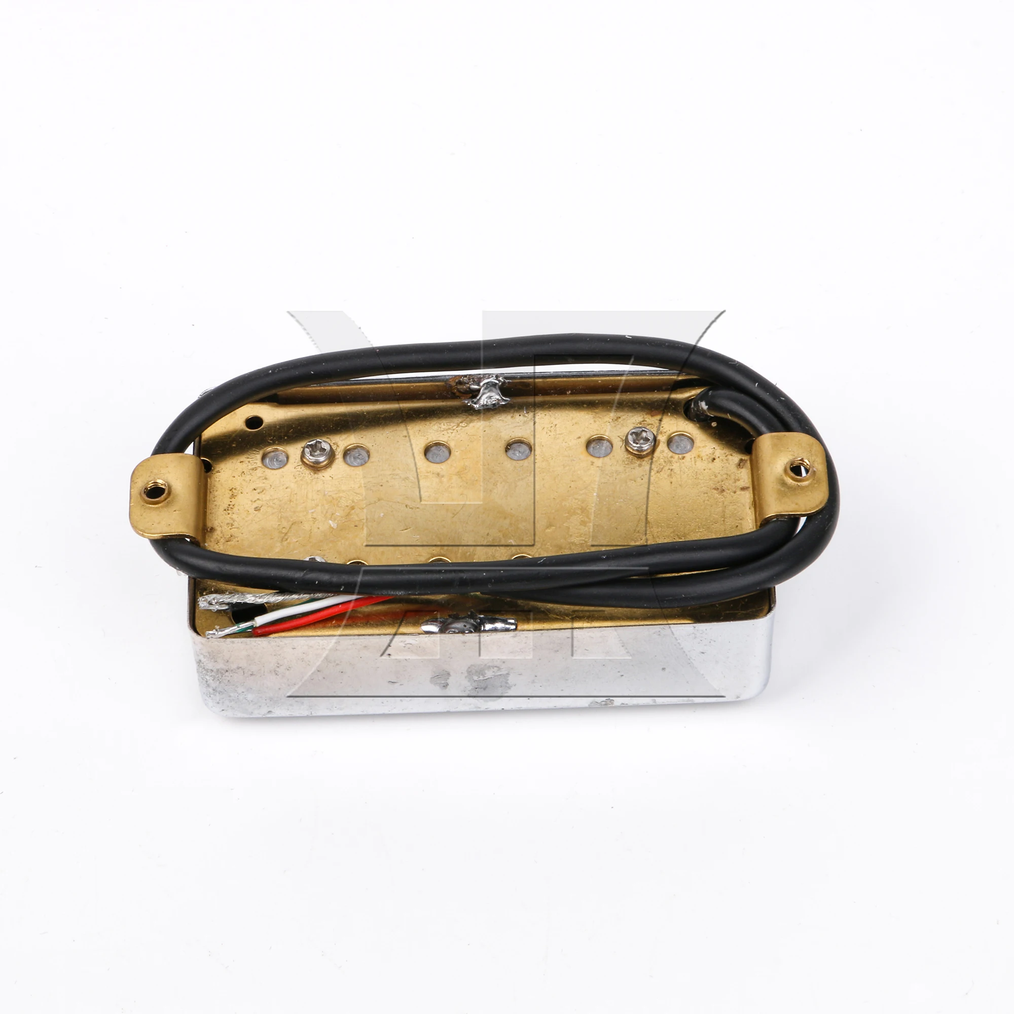

Yibuy 1pc Electric Guitar Neck Pickup Silver Enclosed Metal Pickup Guitar Modification Refurbished Pickup