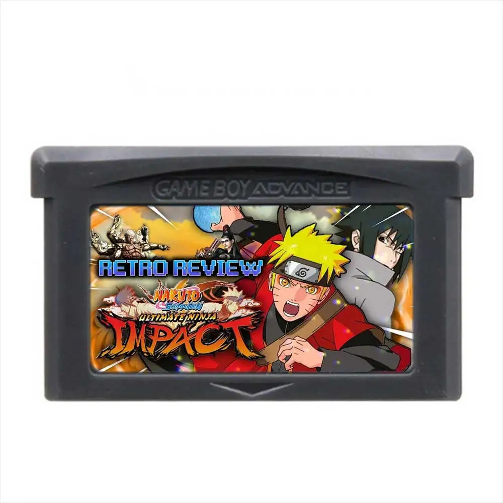 

GBA Naruto Shippuden - Ultimate Ninja Impact English Game Card