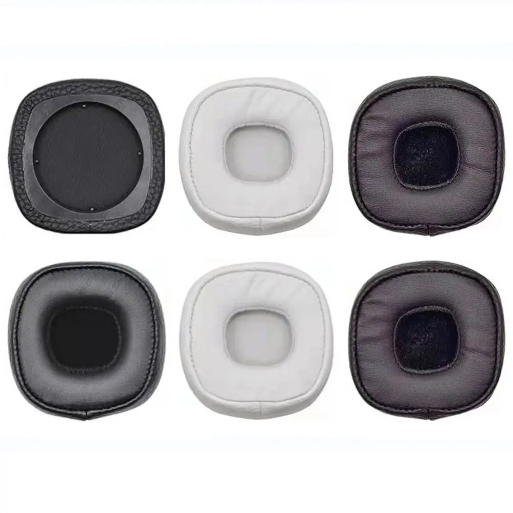 1 Pair Replacement Earpads Protein Skin Ear Pads Cushions for Mar-shall Major 3/for Major III Headphones Headset Repair Parts