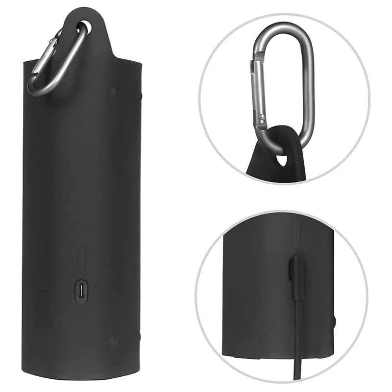 ZOPRORE 부드러운 실리콘 휴대 보호 파우치 슬리브 보호대 커버 여행 케이스, Sonos Roam 무선 블루투스 스피커용