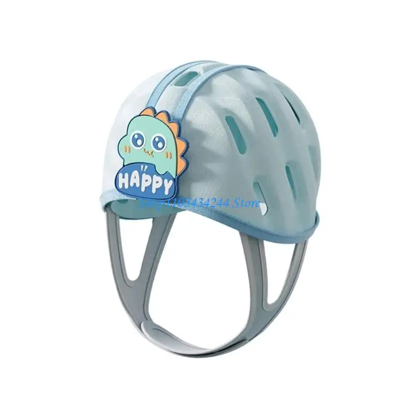 خوذات واقية للرأس للأطفال للزحف لتعلم المشي للأولاد والبنات، قبعة أمان مريحة ومسامية للجنسين