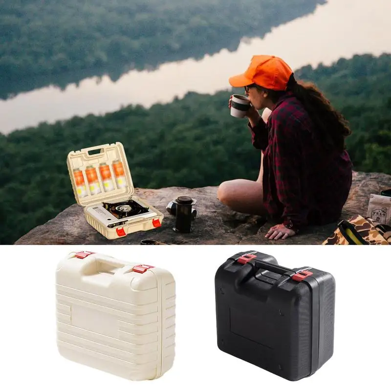 

Watertight Storage Box Camping Storage Suitcase Stove Storage Box Waterproof Boat Box Portable Storage Containers For Outdoor