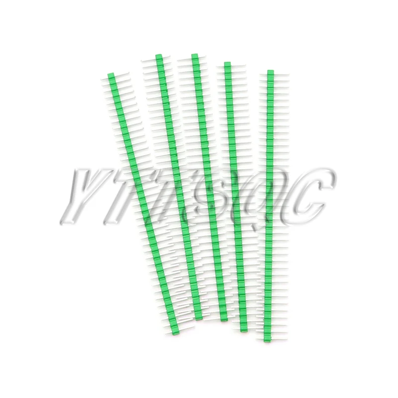30PCS 40 Pin Breakable Pin Header 2.54mm Singola fila Maschio Header Kit connettore PCB Pin Strip per Arduino