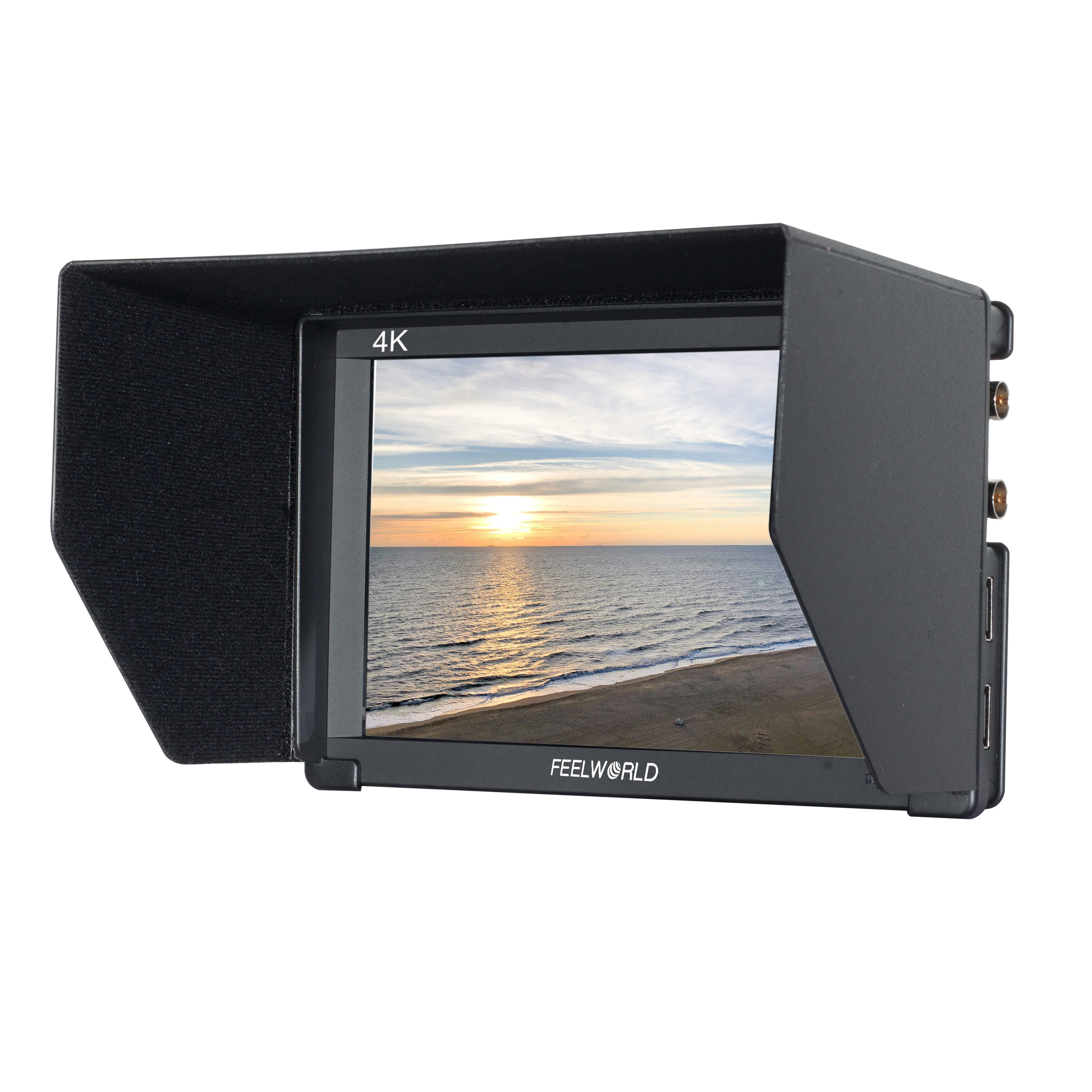 

Feelworld FW703 7" IPS 7 Inch Slim Dslr Field Hd 1920x1200 1080p Av Sunshade Monitors 7" Video Camera Monitor With Sdi 4k