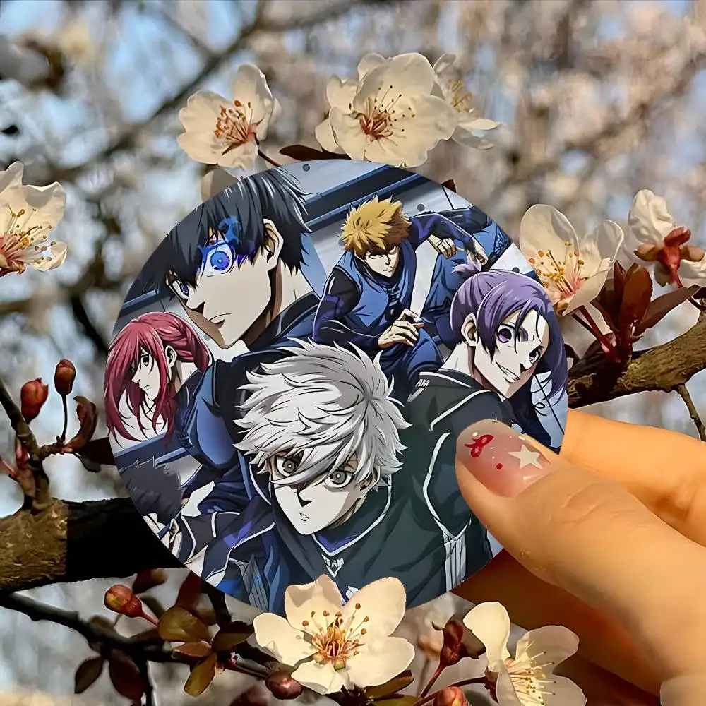 أنيمي الأزرق قفل شارات الإبداعية صفيح زر دبابيس بروش الإبداعية يقتبس شارة الملابس على ظهره مجوهرات هدية للأطفال الأصدقاء #5