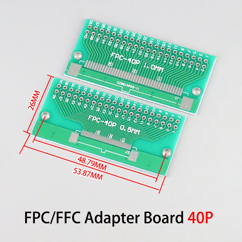 FPC/FFC Flexibles Flachbandkabel-Adapterboard 0,5MM/1,0MM/Abstand bis zu 2,54mm 6P/8P/10P/12P/20P/24P/26P/30P/34P/40P/50P/60P/80P – Detail 18