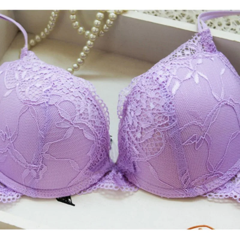 Women Bra Set Female Lace Sexy Underwear Lingerie Bra and Panty Set