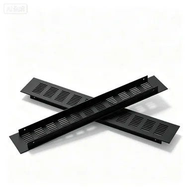Black/White/Silver Aluminum Vent Grille Cover, Heat Dissipation & Dustproof, Length 100-1000mm Width 60-80mm, Home Use 1PC