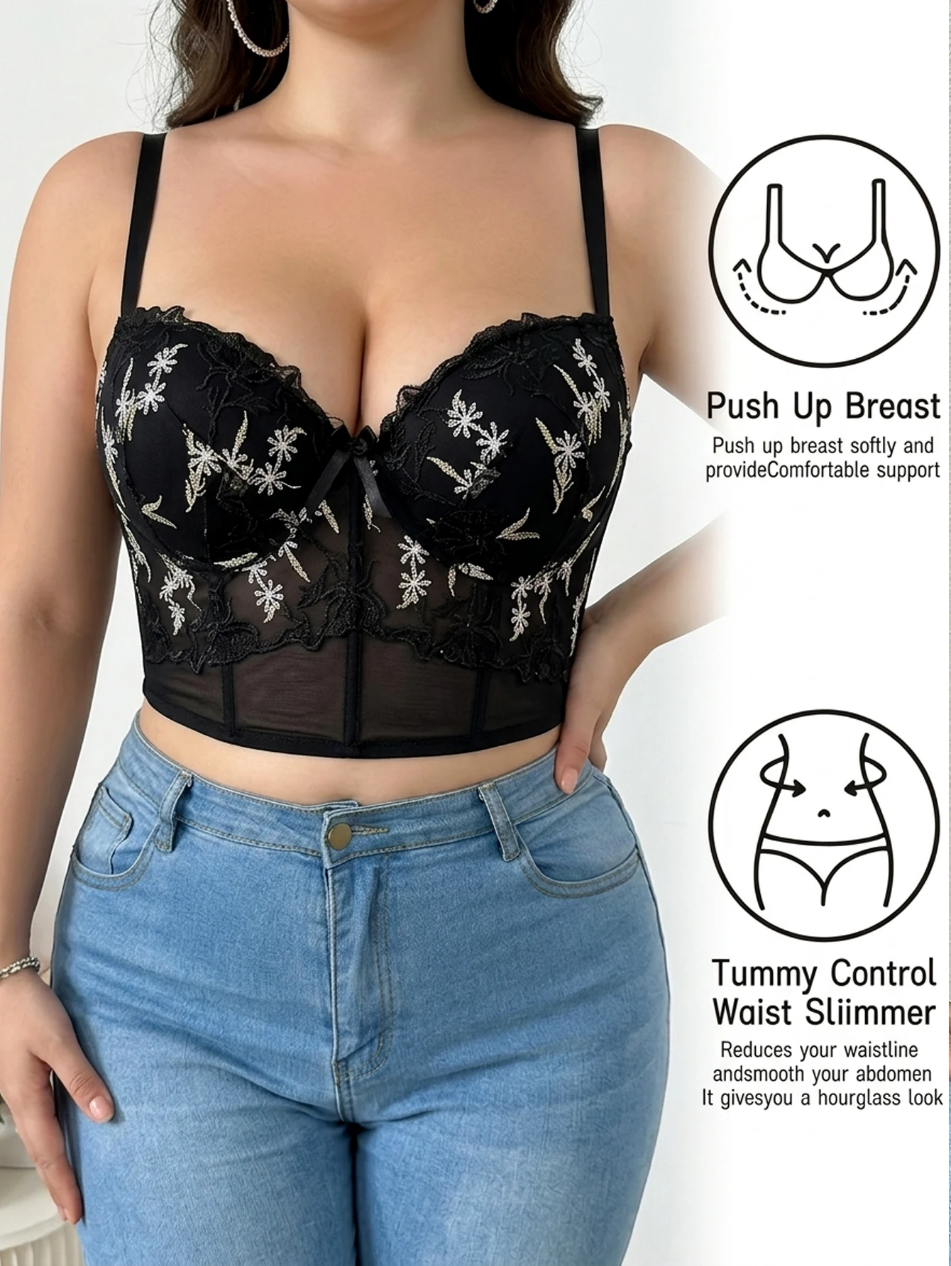 #10 Trending Lace Bralette Tops Right Now