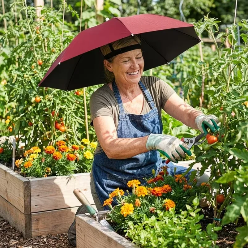 : Regen Hoed Paraplu