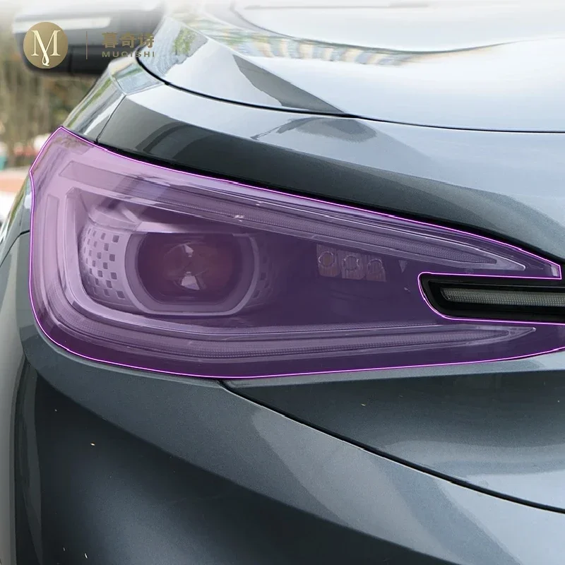 

For Volkswagen ID.4 X 2020-2023Car exterior Headlamps PPF Paint protection Film Anti scratch Scratch repair TPU film transparent