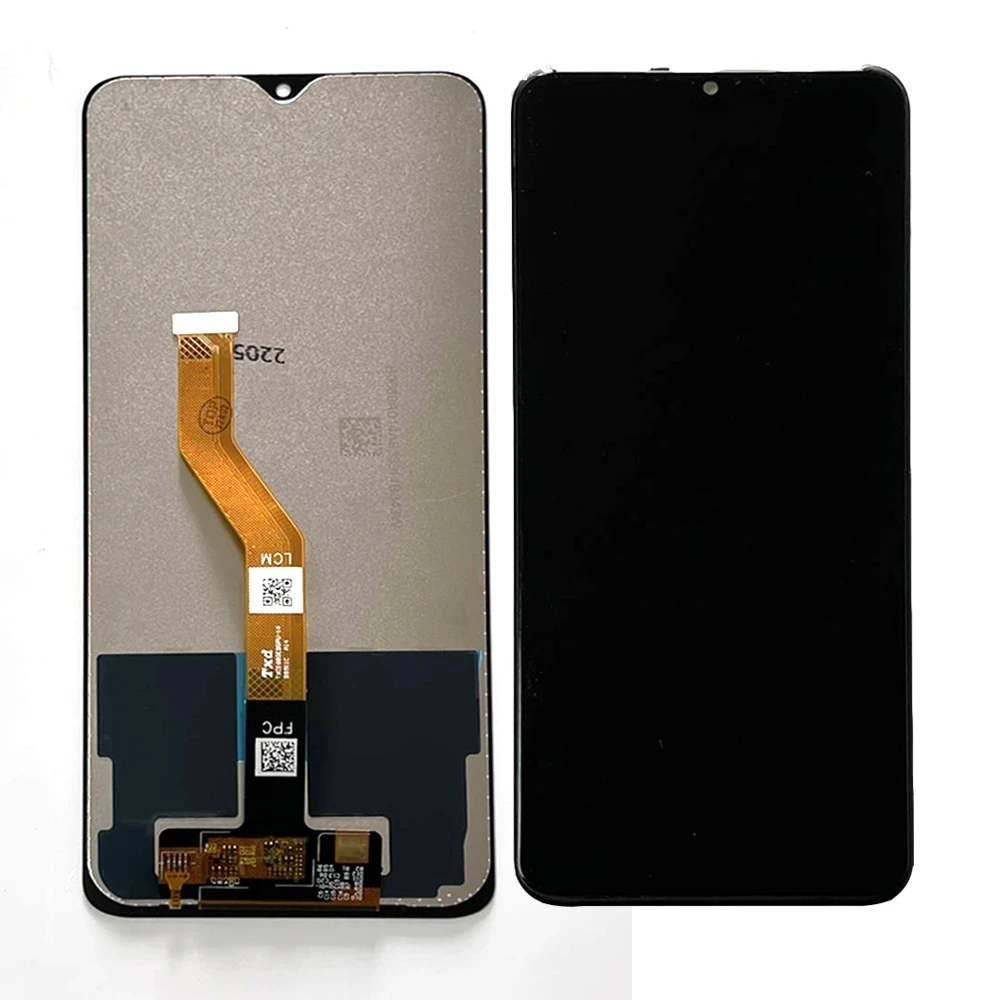 Original For T-Mobile REVVL V+ 5G LCD REVVL V 4G Display Screen Touch Panel For T-Mobile REVVL V Plus 5G LCD VPlus Display Frame