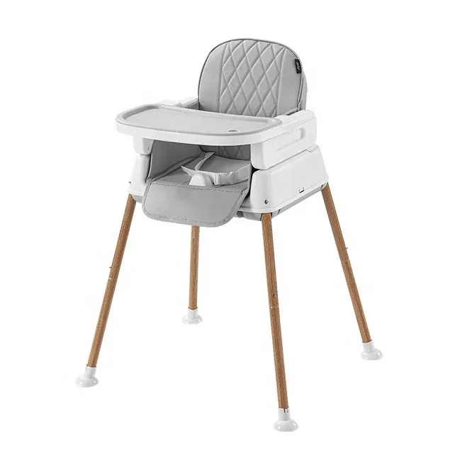 Multifunctional High Chair Children Safety Baby Dining Chair adjustable Toddler feeding high chair