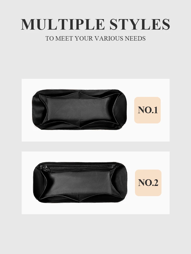 Dupont Paper Purse Organizer Insert Fit for Dior Lady Inside Mini Purse Storage Makeup Inner Liner Durable Organizer Bag In Bag