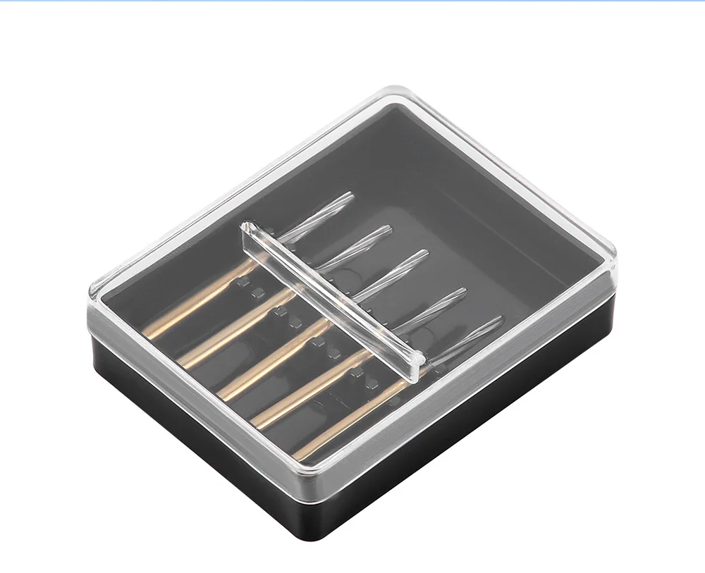 AZDENT Dental Endodontie-Hartmetallbohrer FG 1,6 mm für Hochgeschwindigkeitshandstück, sichere, nicht schneidende Spitze, chirurgische Endo-Wolfram-Knochenschneider – Detail 6