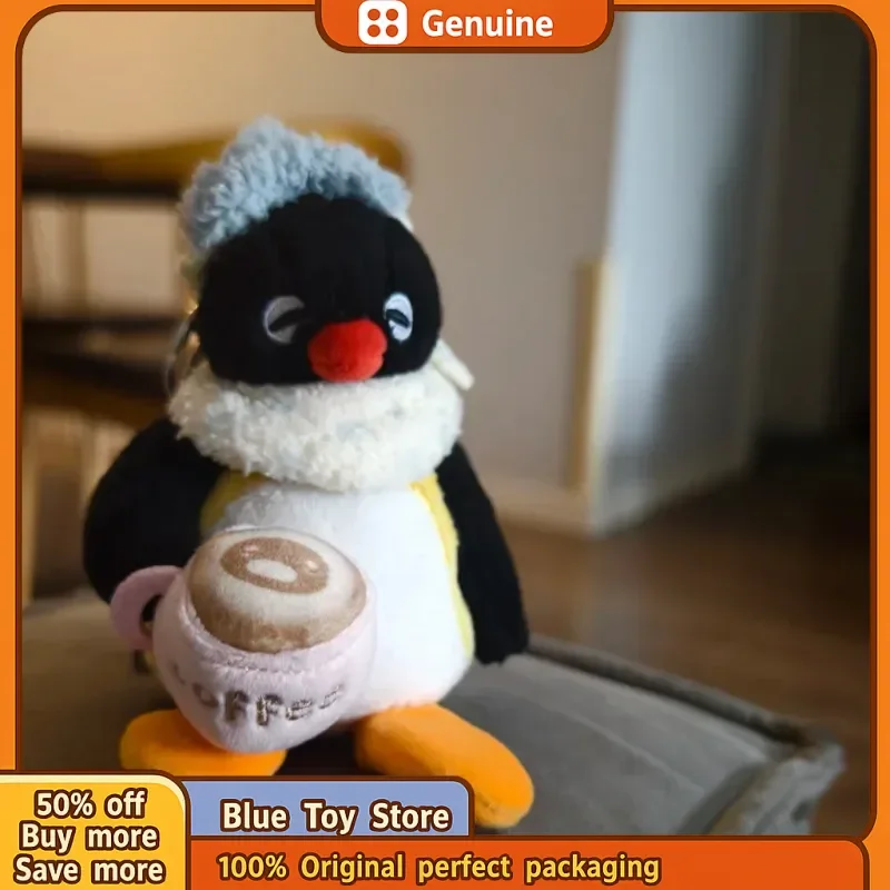 Pingu Pengu Penguins Stay At Home Series Toys Rabbit Pinga Keychain Pendant Pingu Warmth Hugging Backpack Kawaii Gifts Kids Toys