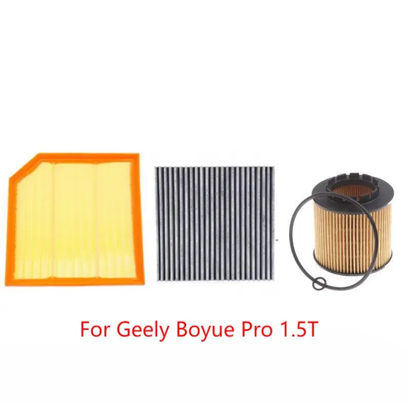 

Car Engine For Geely Boyue Pro 1.5T Air filter Cabin Air Filter Oil filter