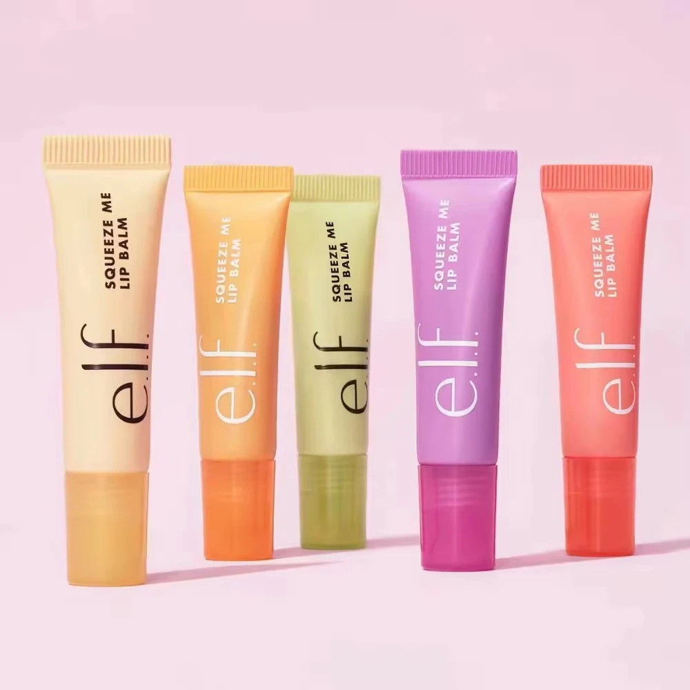Gloss à lèvres fruité ELF, couleur transparente, hydratant à l'acide hyaluronique, pour lèvres sèches, non gras, végan, sans cruauté, tube souple 6g