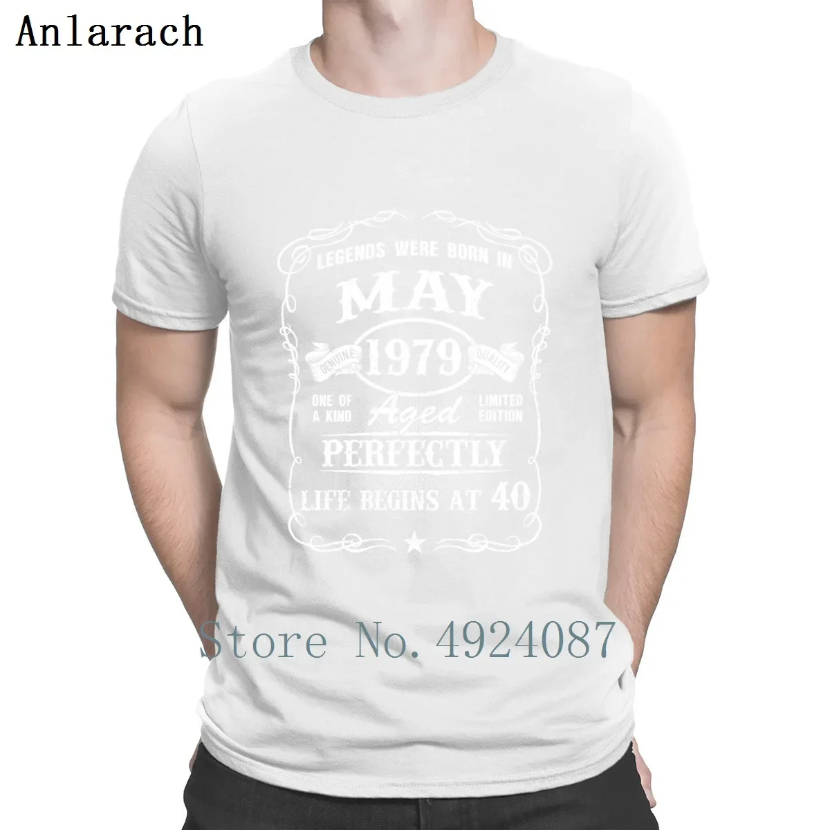 Born In May 1979 Life Begins At 4 1979 The Birth T Shirt Summer 2019 Awesome Humor Fitness Clothing Cotton Streetwear Printed