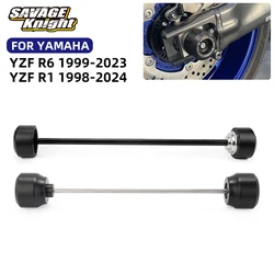 YZF R1 R6 Motorcycle Front Rear Wheel Sliders For Yamaha YZF-R1 YZF-R6 YZFR1 YZFR6 1998-2025 Axle Fork Swingarm Crash Slider