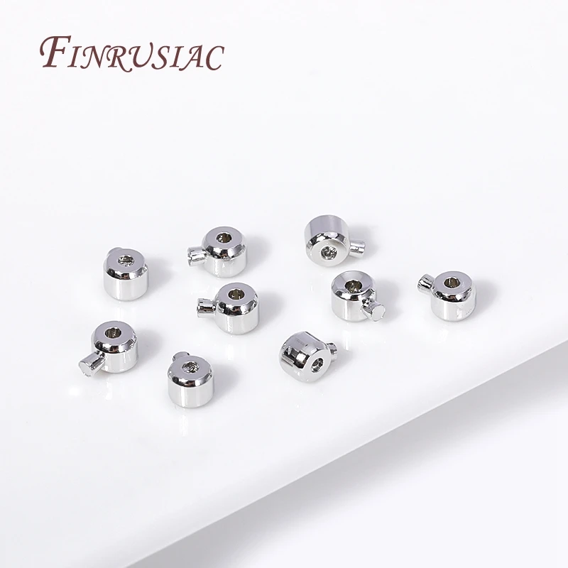 18K vergoldete Quetschperlen, Crimpperlen für Schmuck, Crimp-Endperlen, Zubehör für Schmuck, DIY-Zubehör, Großhandel – Detail 21