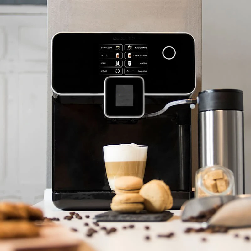

Кофемашина для дома Cappuccino Super Fully Automatic Bean To Cup, автоматическая, с функцией приготовления эспрессо из зерен.