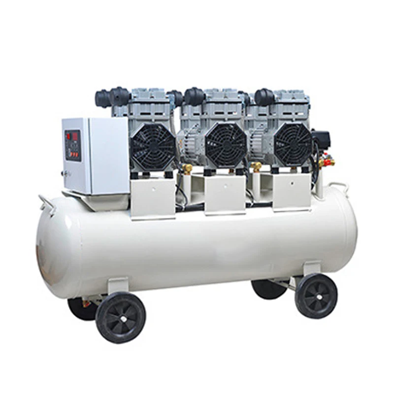 Large Air Pump Compressor Oil-free Silent Air Compressor Dental Laboratory Woodworking Auto Repair Air Pump Compressor 220/380V