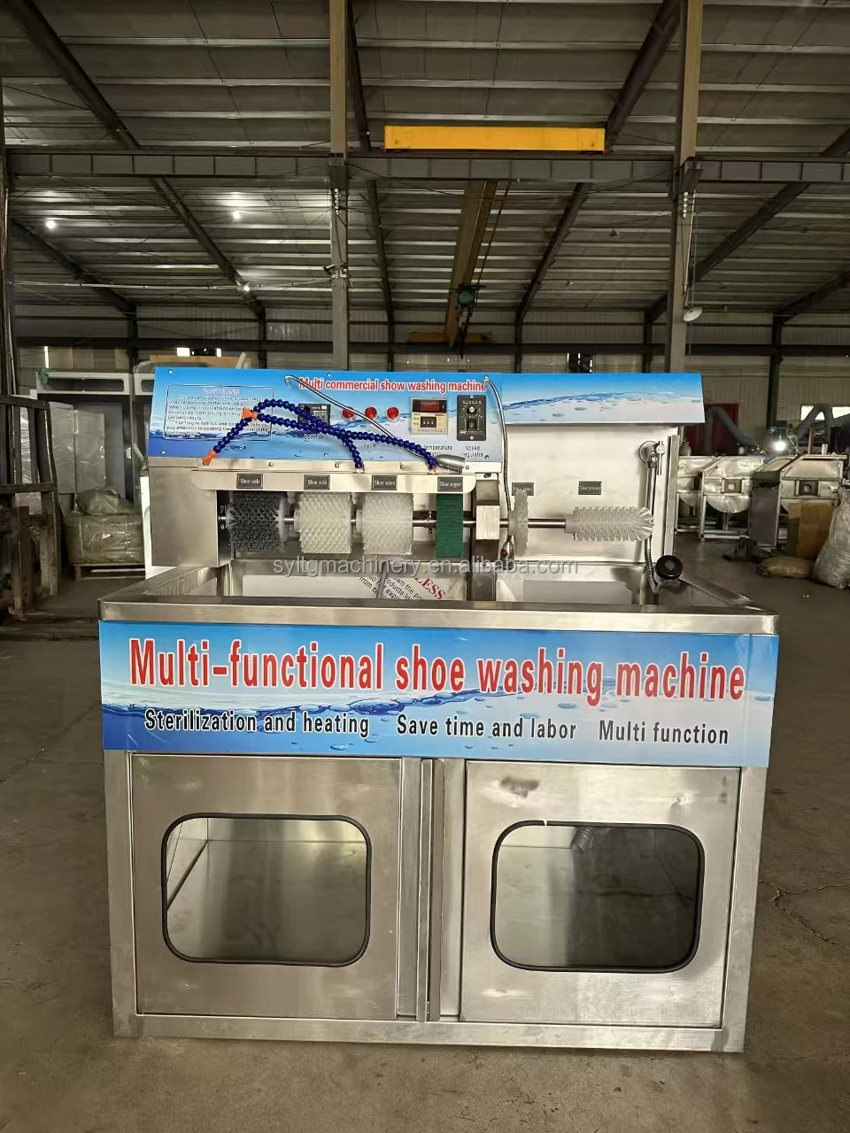 ماكينة غسل الأحذية الأوتوماتيكية المصنوعة من الفولاذ المقاوم للصدأ، ماكينة غسل الأحذية القماشية الرياضية، ماكينة غسل وتجفيف الأحذية الرياضية #3