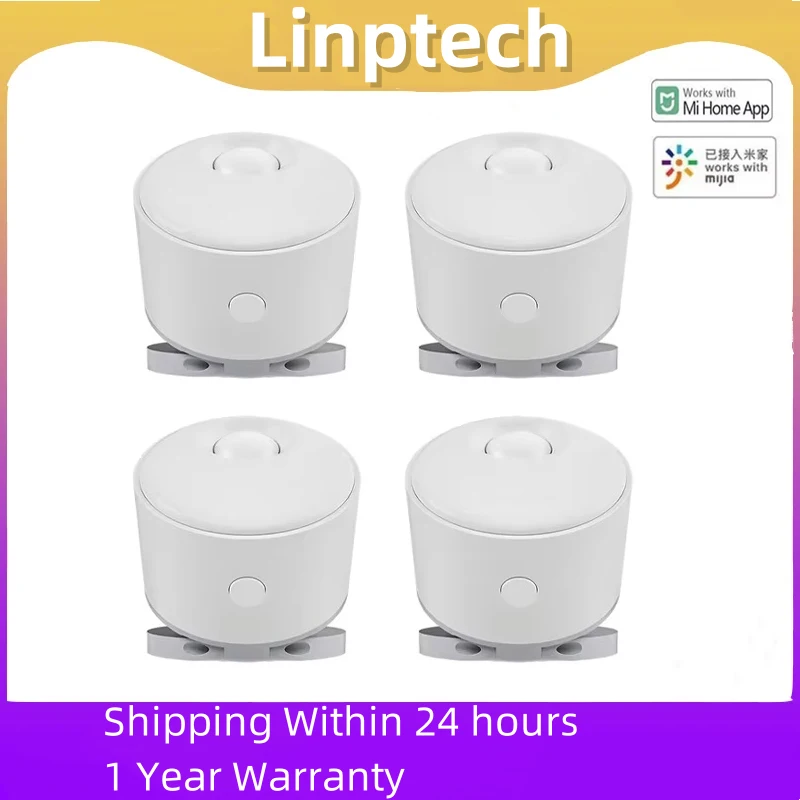 Linptech Smart Human Body Presence Sensor 6M 180° Induction Infrared Pyroelectric Sensor Static Human Body Sensor For Xiaomi APP
