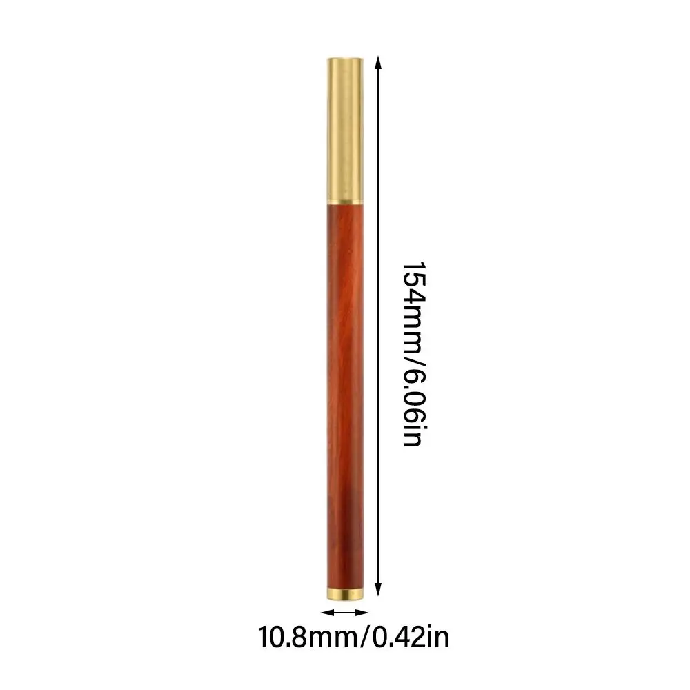 High Quality Wood Body Ballpoint Pen Business Students Gift Fountain Pen Brass Neutral Pen Students Gift