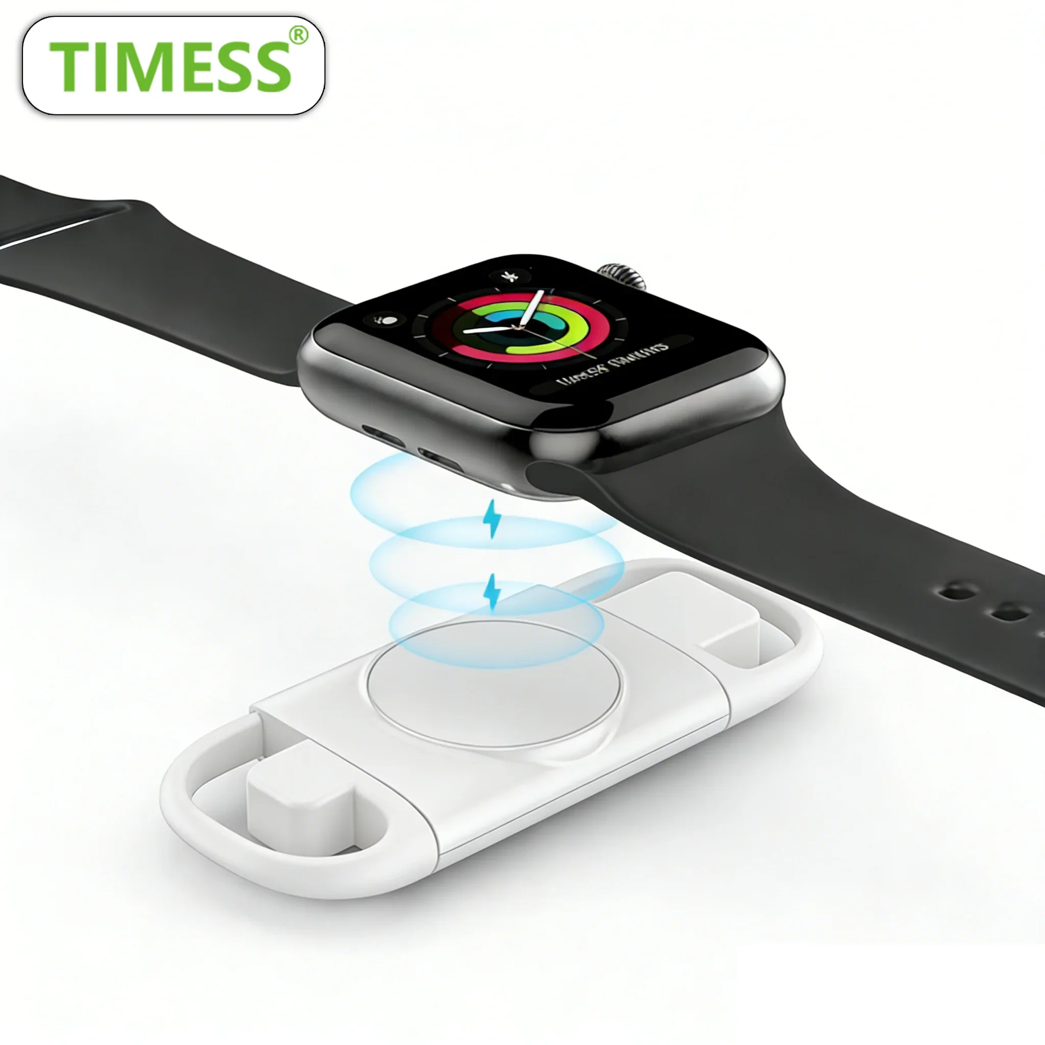 2-in-1 Schnelles Kabelloses Uhrenladegerät für iWatch Apple Watch Series Ultra 11 9 8 7 6 5 4 SE USB/TYPE-C Ladestation Ständer Dock