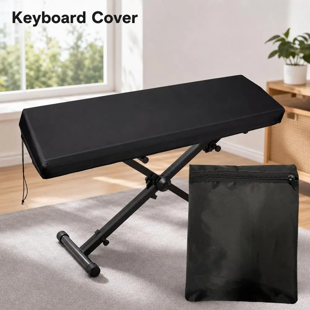 Digital Piano Dust Cover Stretchable Electronic Keyboard Protective Sleeve 61 88 Key Electric Piano Dustproof Cover Skin