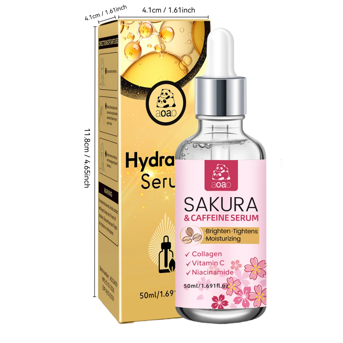 Sakura Essence Contains Niacin - Niacinamide Brightening Serum ulasan dan harga