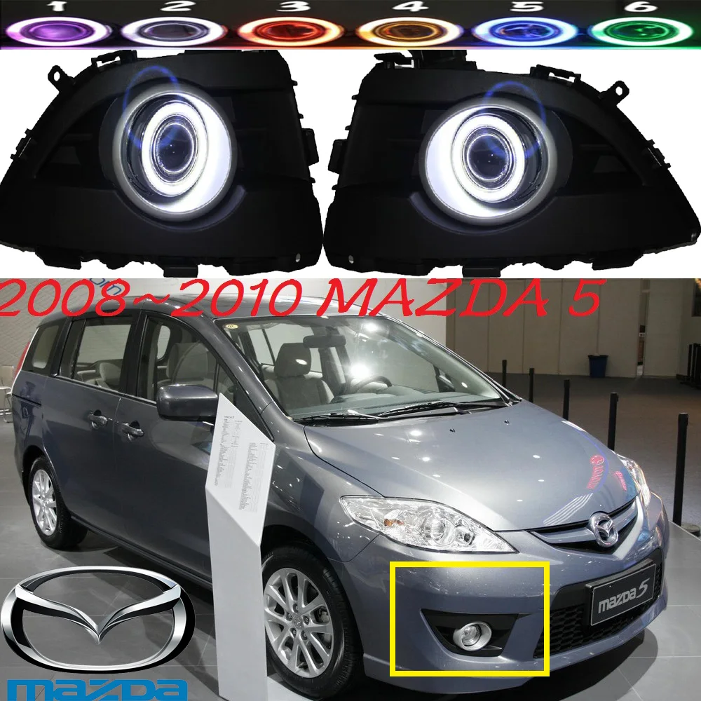 2008~2010y car bumper head light for mazda 5 Mazda5 fog light car accessories headlight for mazda5 mazda 5 projector lens light