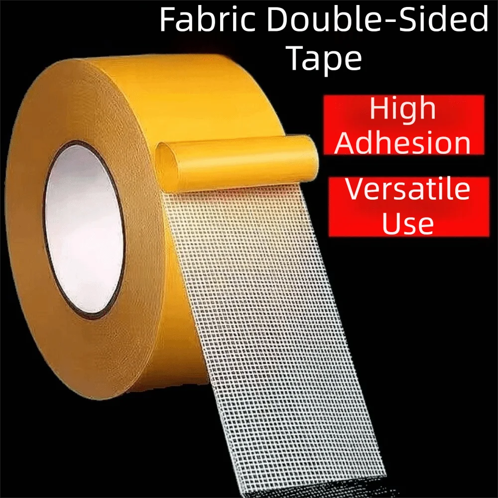 20M No-Sew Fabric Repair Tape Self-Adhesive Double-Sided Garment Edging Tape Strong Adhesive No-Trace Hemming Tape