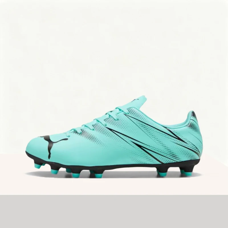 

Футбольные бутсы PUMA Attacanto FG/AG: стильные, удобные, плотно прилегающие, универсальные, прочные, низкие, для мужчин – синие 107477-10