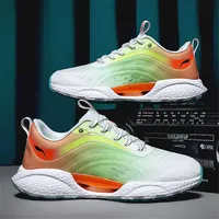 Height Increasing ventilation shose mens genuine Running fitness sneakers size 50 men's shoes sport low offer raning YDX1