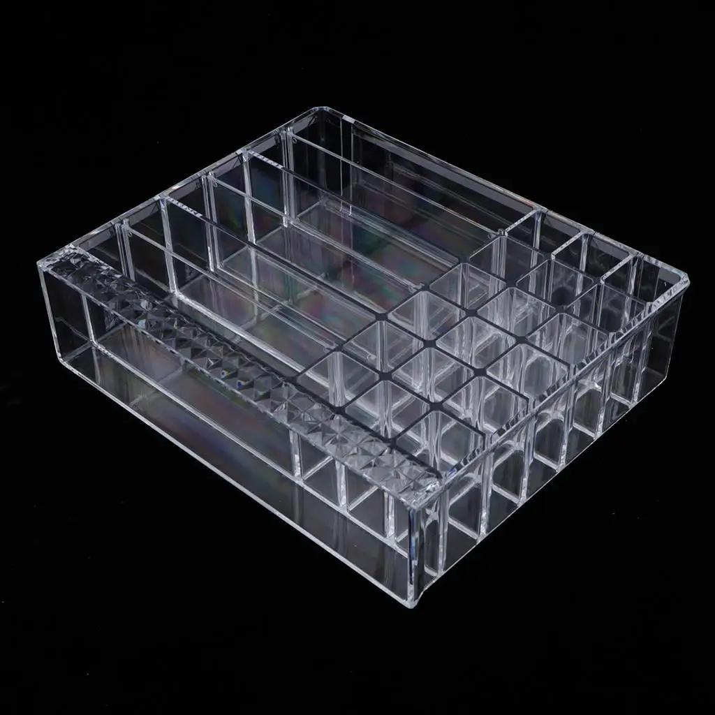 

Cosmetic Organizer Transparent Acrylic Display Stand Holder