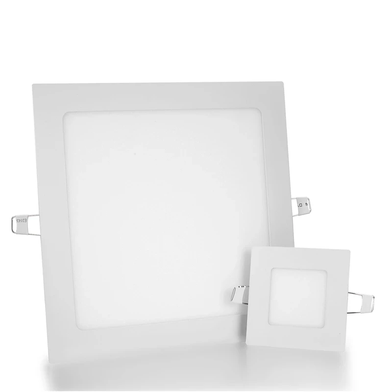 Recessed LED Ceiling Light 3-25W Warm White/Natural White/Cold White Square Ultra thin led panel light AC85-265V LED Down Light