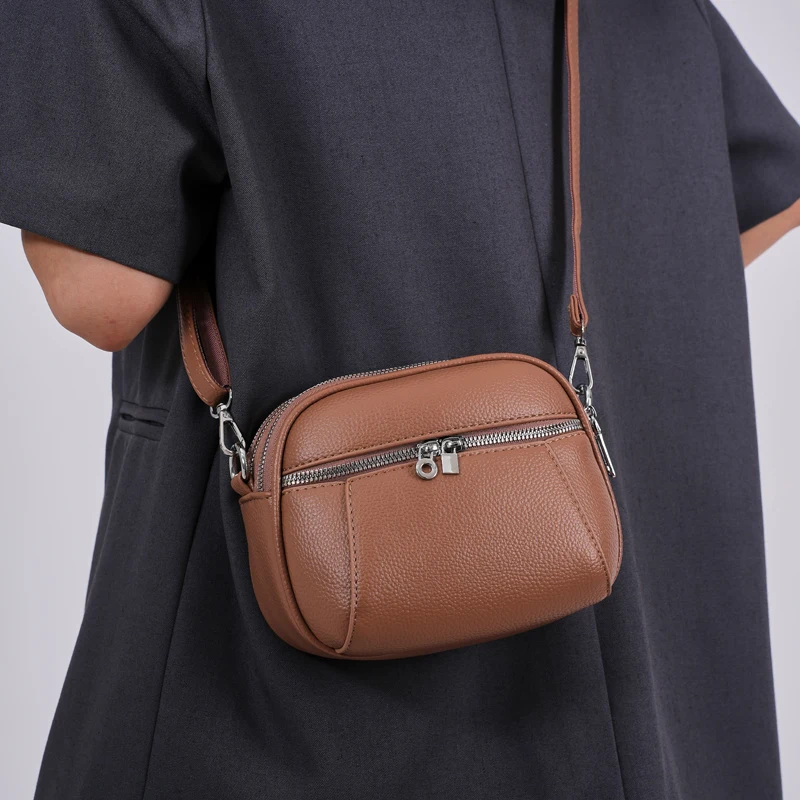 

Women Luxury Leather Classic Fashion Designer Tote Shoulder Bag Elegant Crossbody Handbag For Trendy Modern Dressing