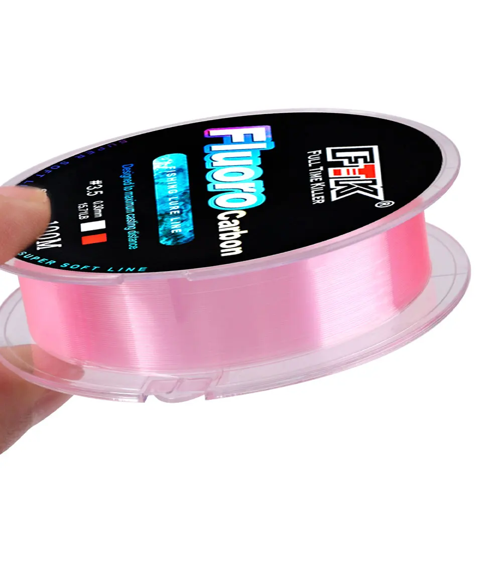 FTK 100M Fluorkohlenstoff Beschichtung Angelschnur 4,13 LB-34,32 LB Carbon Faser Monofilament Vorfach Linie Karpfen Angeln Sinkende Linie – Detail 11