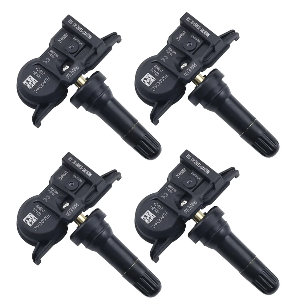4Pcs TPMS 4260702050 Tire Pressure Sensor 433MHz For Toyota Avalon Camry 4Runner Corolla 2019 2020 PMV-E100