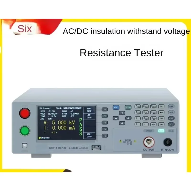 U9311/U9321/U9311A/U9311B AC/DC withstand voltage insulation resistance tester Hipot tester