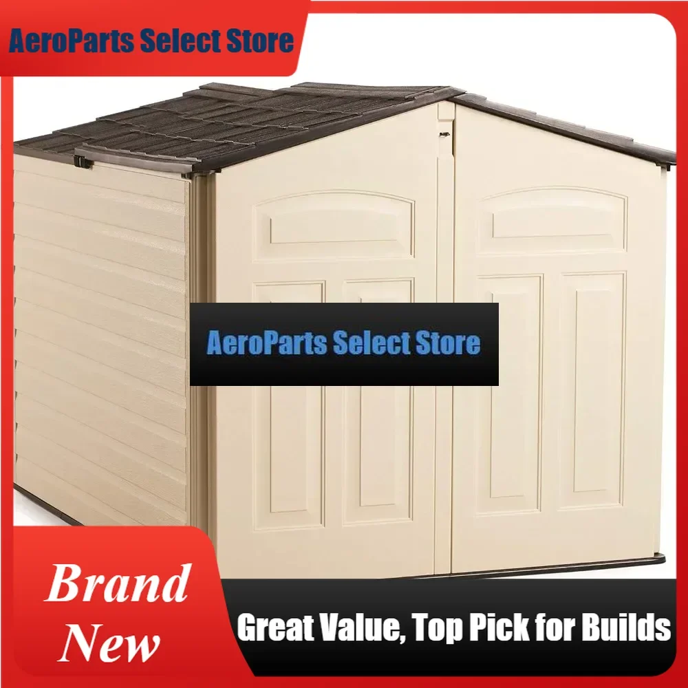 AeroPartsHot Sales Storage Shed With Unique Cane Bolt Locking Mechanism And Double Wall Construction